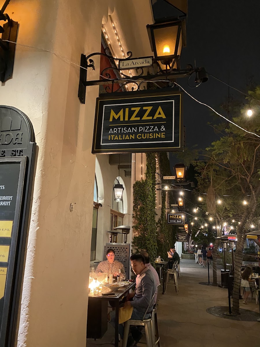 Gluten-Free at Mizza Artisan Pizza & Italian Cuisine