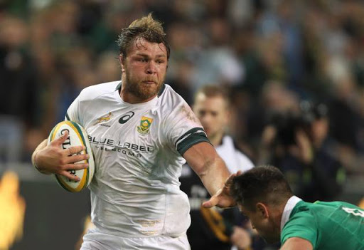 A file photo of Duane Vermeulen of South Africa during the 1st Castle Lager Incoming Series Test match between the Springboks and Ireland at DHL Newlands Stadium on June 11, 2016 in Cape Town, South Africa.