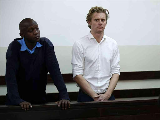 British National Jack Wolf Mariana when he appeared at the Kibera Law courts on August 5, 2016../FILE