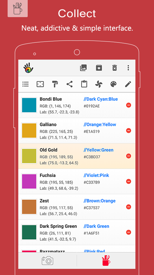    Color Grab (color detection)- screenshot  