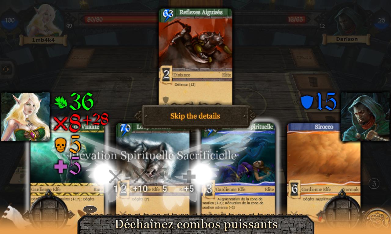 Android application Eldhelm - online CCG/RPG/Duel screenshort