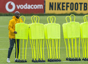 Kaizer Chiefs head coach Steve Komphela during the club's media open day at Kaizer Chiefs Village on April 18, 2018 in Johannesburg, South Africa. 