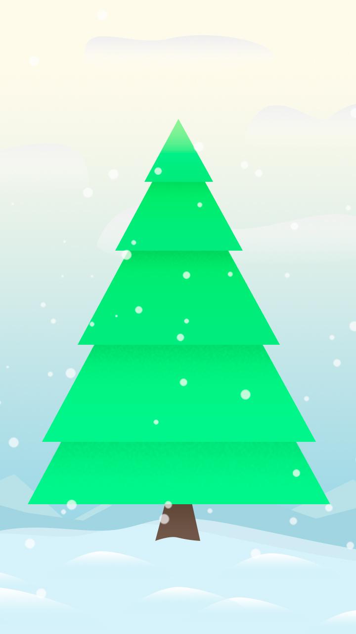 Android application Material Winter screenshort