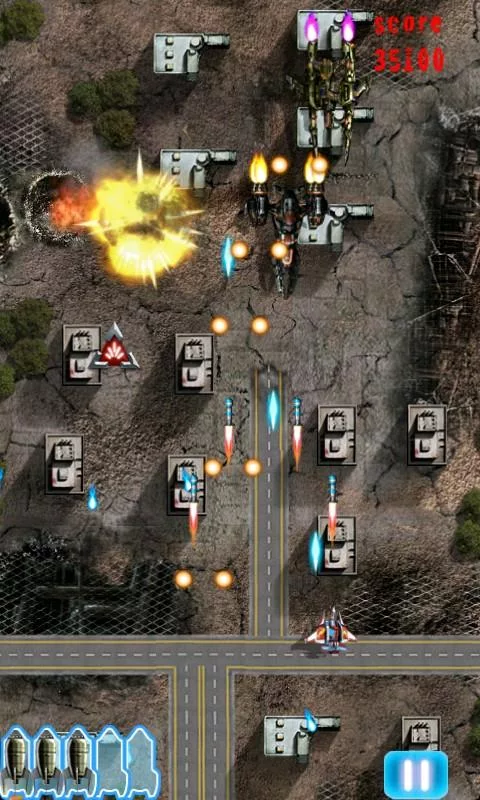 Android application Thunder Fighter 2048 Pro screenshort