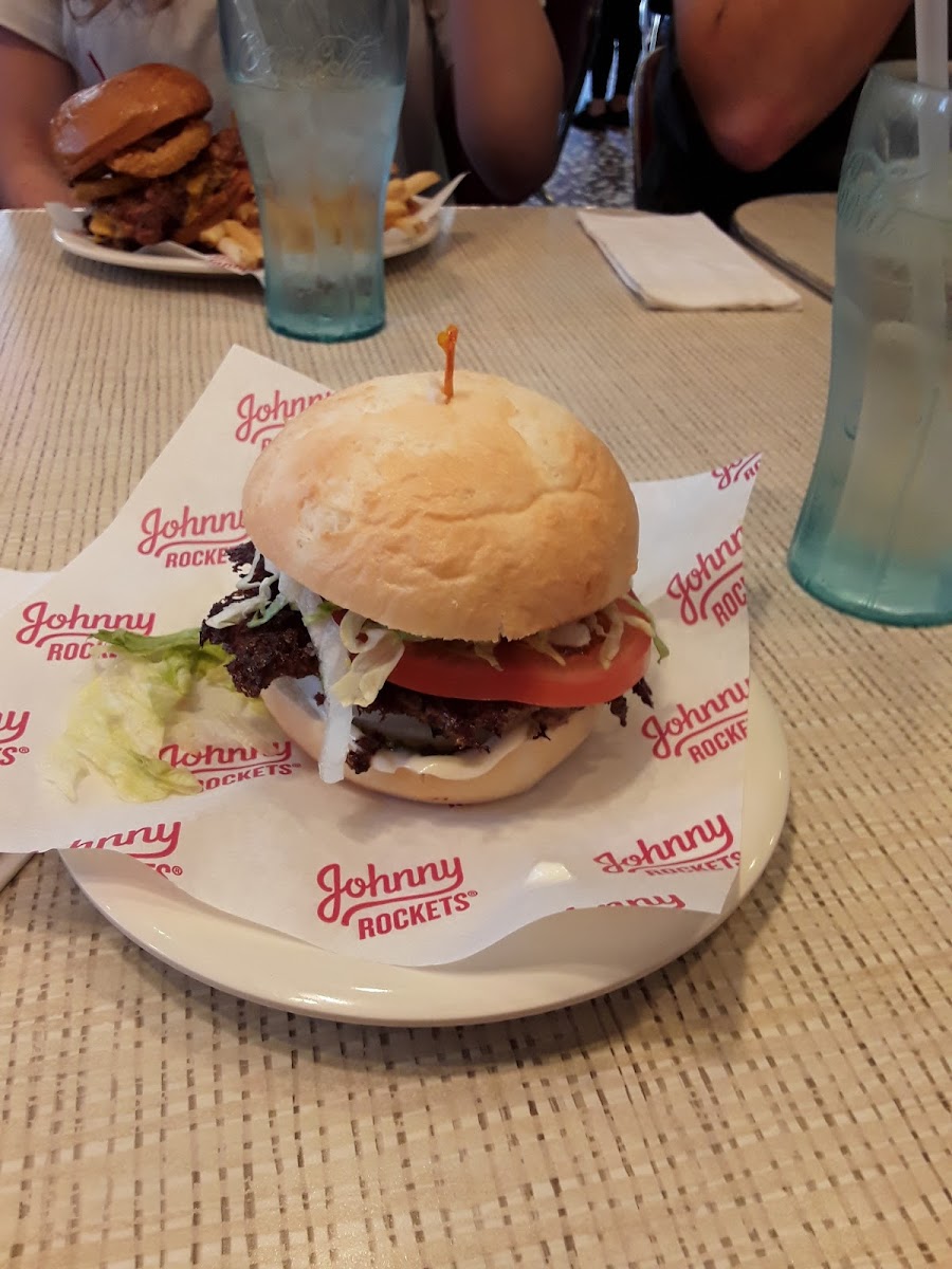Gluten-Free Burgers at Johnny Rockets