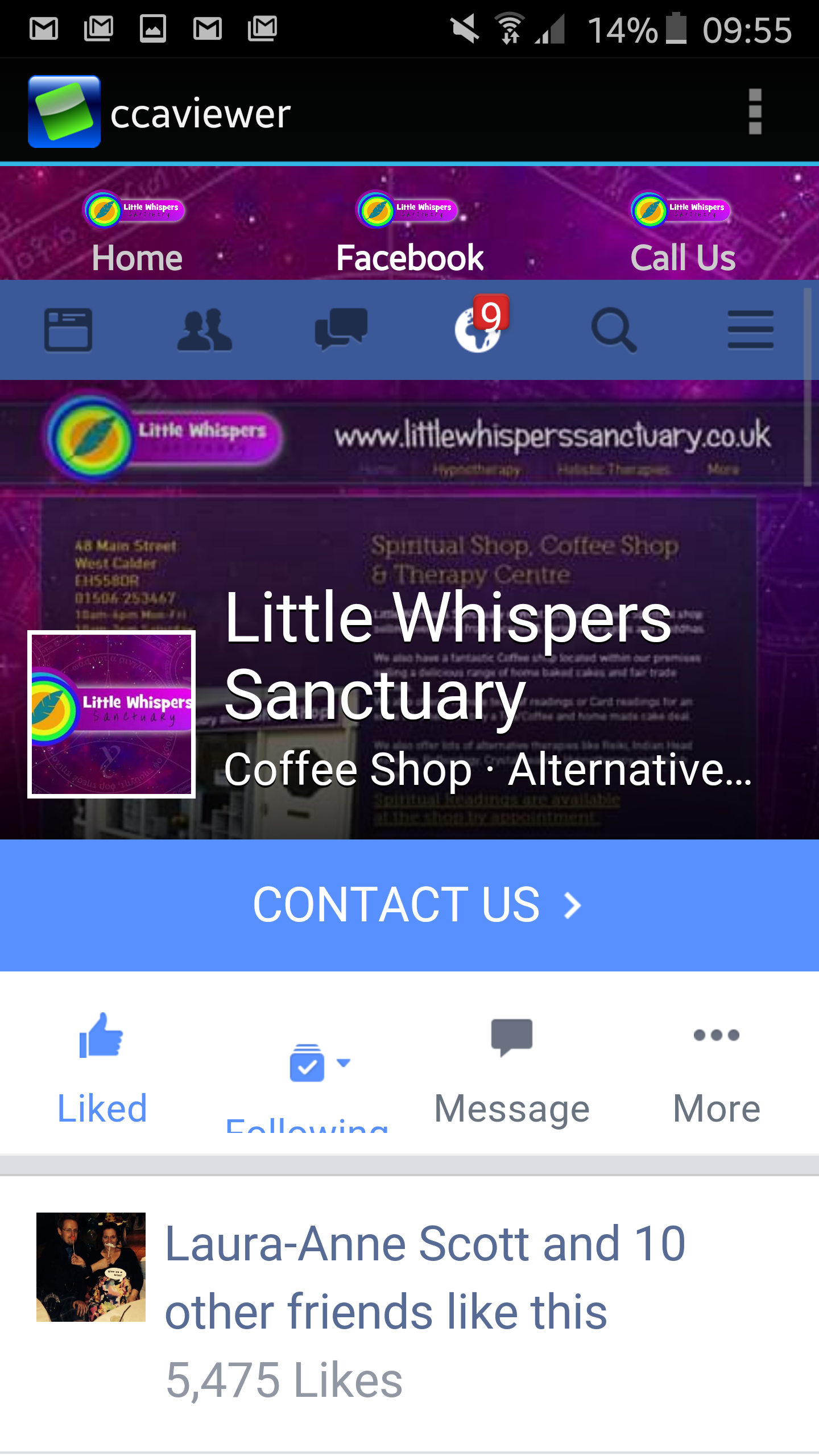 Android application Little Whispers screenshort