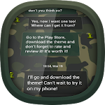 GO SMS Army Camouflage Apk