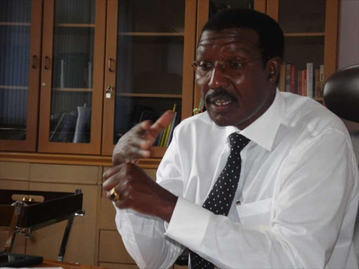 Former Kenya Power MD Ben Chumo during an interview with the Star. /FILE