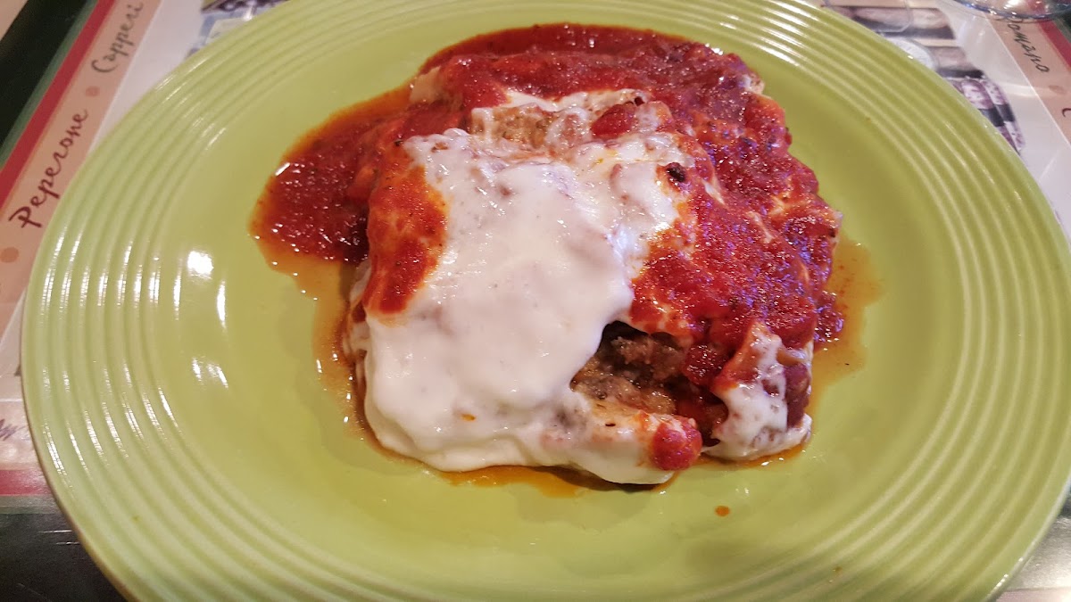 GF meat lasagna