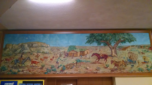 UNK Pony Express Mural