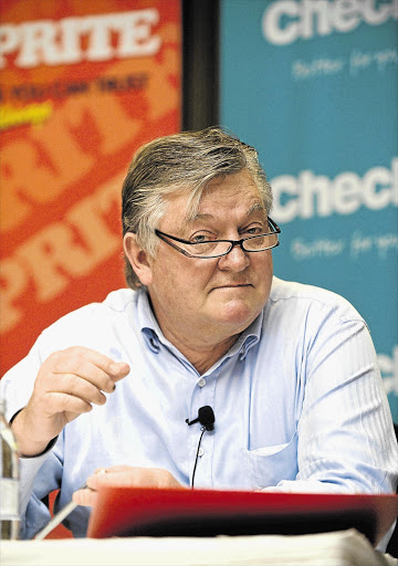 SHELF LIFE: Shoprite CEO Whitey Basson says his group's future growth lies in Africa