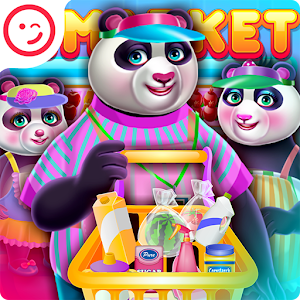 Download Panda Supermarket Kids Game For PC Windows and Mac