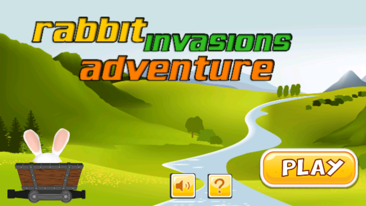 Android application Rabbit Trolley Adventure screenshort