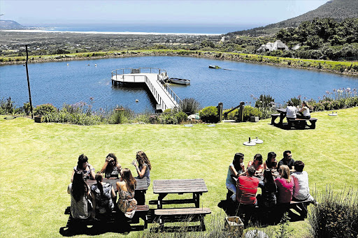 LIGHT RELIEF: Cape Point Vineyards in Noordhoek has its own generator