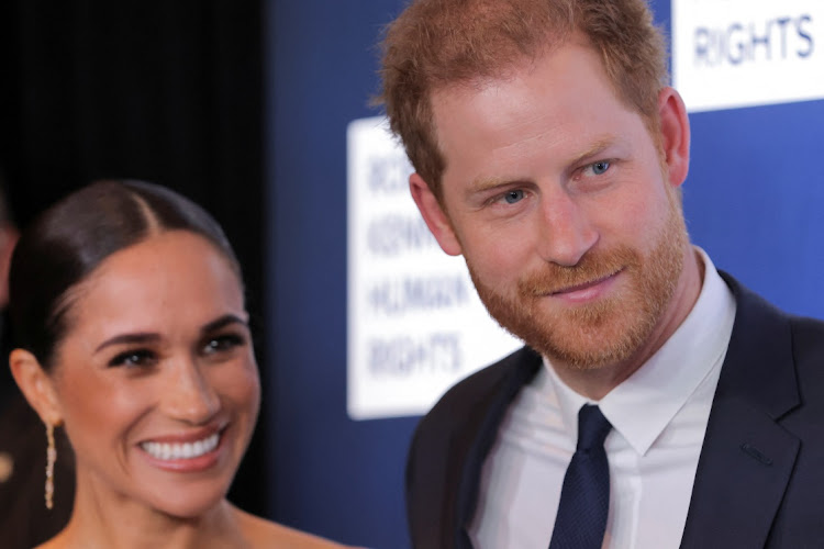 Prince Harry, the Duke of Sussex, Meghan, the Duchess of Sussex attend the 2022 Robert F. Kennedy Human Rights Ripple of Hope Award Gala in New York City.