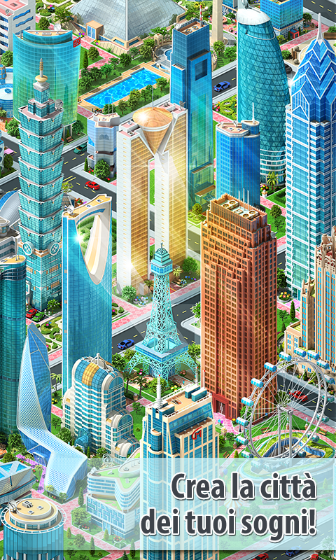 Android application Megapolis: City Building Sim screenshort