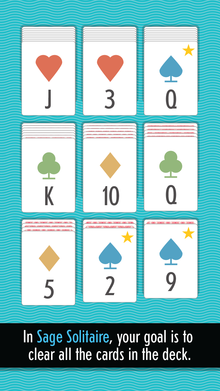 Android application Sage Solitaire screenshort