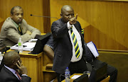 Boy Mamabolo during the state of the nation address (Sona) debate in parliament on Tuesday.