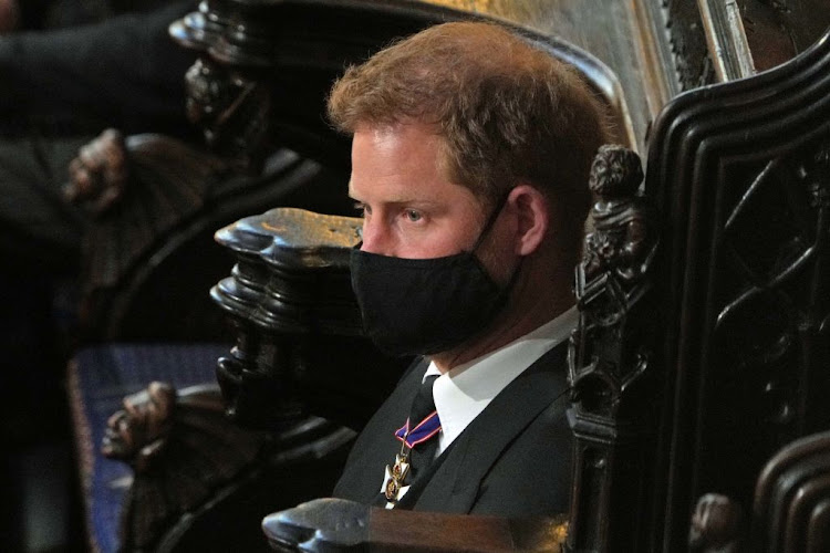 Prince Harry, who is based in California, flew back to the UK for his grandfather, Prince Philip's, funeral. His wife, Meghan, who is expecting the couple's second child, did not accompany him as her doctor had advised her against travelling.