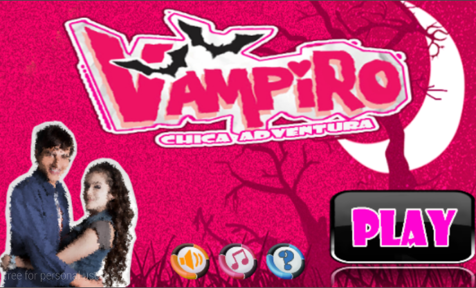 Android application Adventura Vampiro Chica screenshort