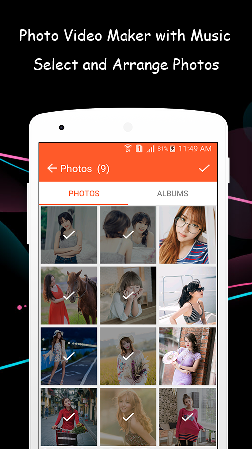 Photo Video Maker with Music — приложение на Android