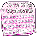 ダウンロード Cute Pink Kitty Keyboard Theme をインストールする 最新 APK ダウンローダ