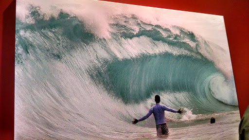 Huge Wave Mural