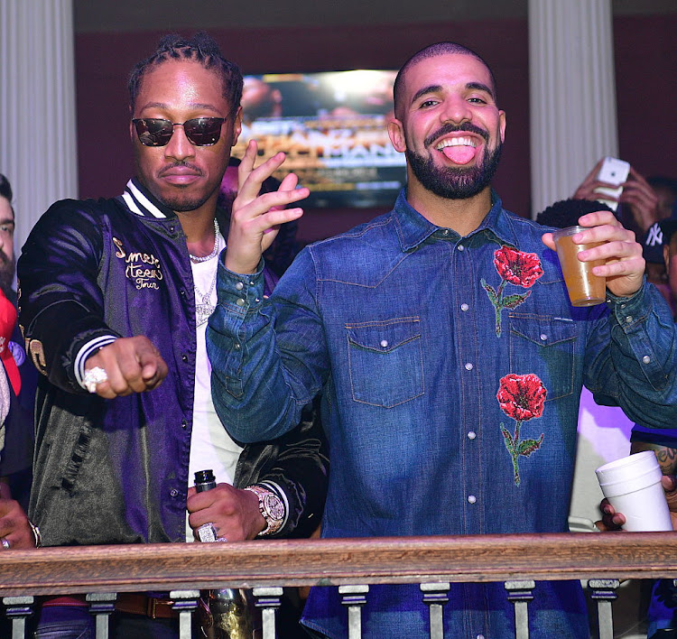 Hip-hop superstars Future and Drake