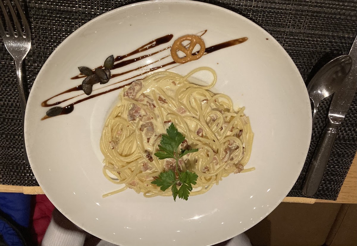 Glutenfree Spaghetti Carbonara👍