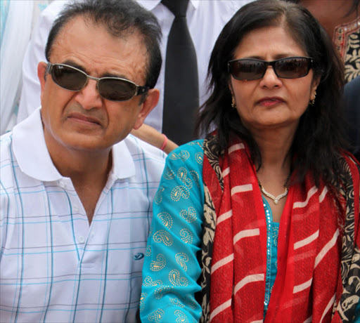 Vinod and Nilam Hindocha, the parents of of Anni Hindocha-Dewani. Picture credit: Esa Alexander