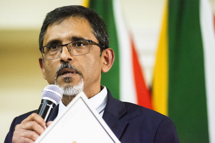 Trade and industry minister Ebrahim Patel says the government wants to avoid 'a rush of people heading back to work after the lockdown'.