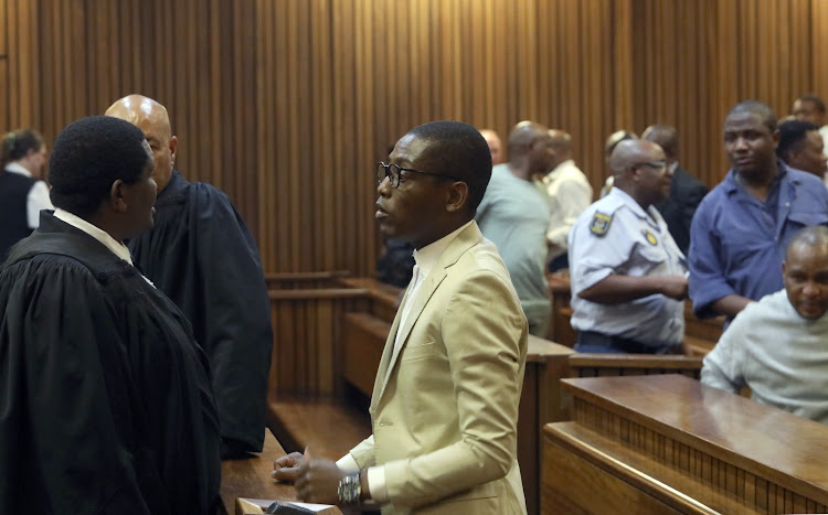 Vusi "Khekhe" Mathibela at the Pretoria high court on Friday.