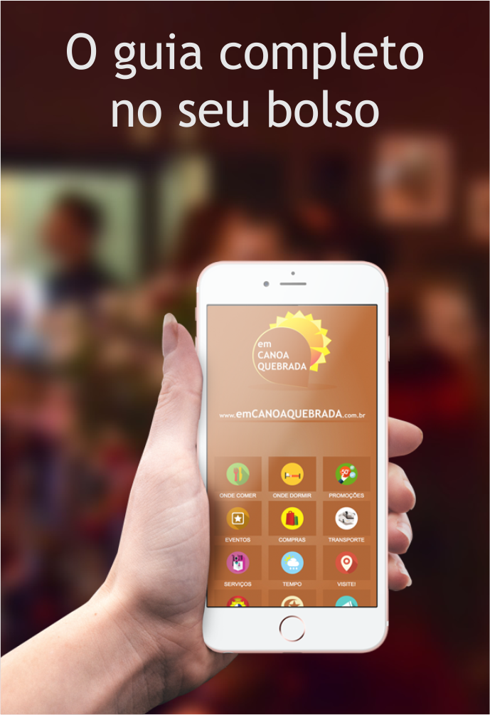 Android application emCanoa, Canoa Quebrada screenshort