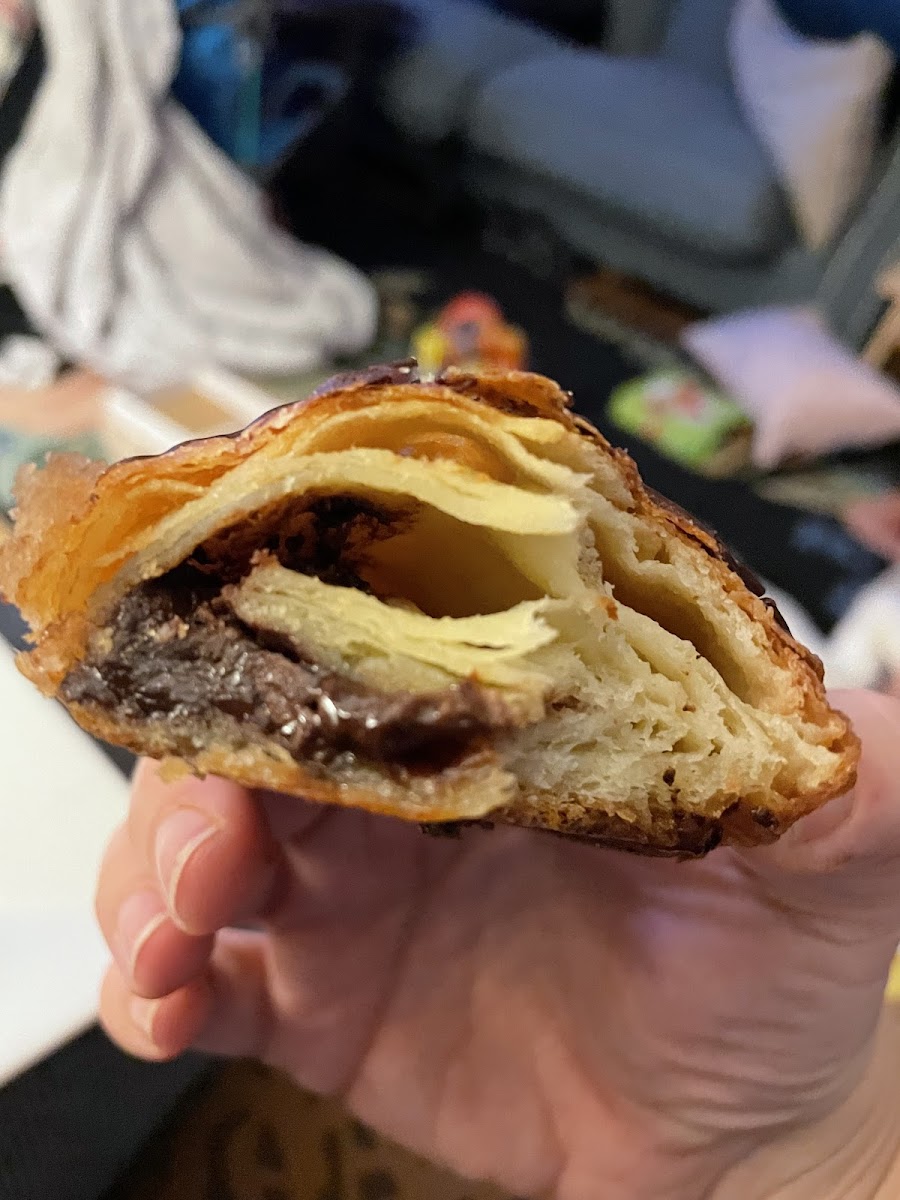 Gf croissant?!? Can we talk about the layers? Absolutely delicious.