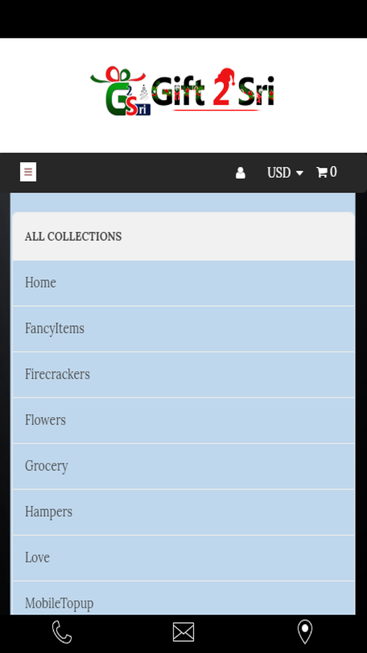 Android application Gifttosri screenshort