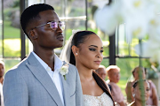 Hungani Ndlovu and Stephanie Sandows recently tied the knot.