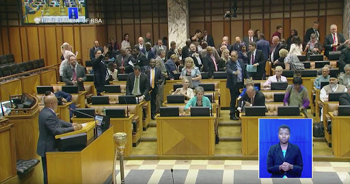 DA leader asked to leave chamber