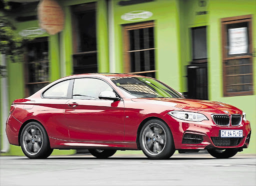 HEY, GOOD LOOKING: The sleek lines of the new BMW 2 Series is sure to be a winner