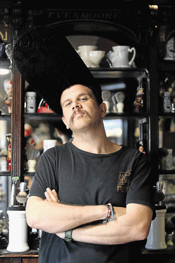 BRAAI OU: Rapper Jack Parow likes his steak and a turbo float