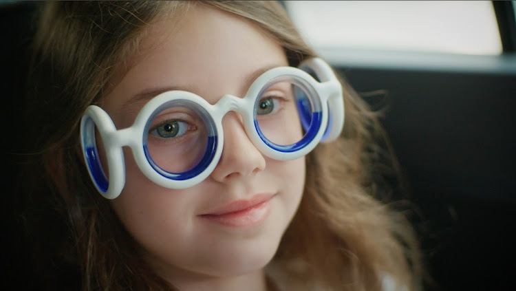 The Seetroën glasses, which cure motion sickness, can be used by adults and children over the age of 10.