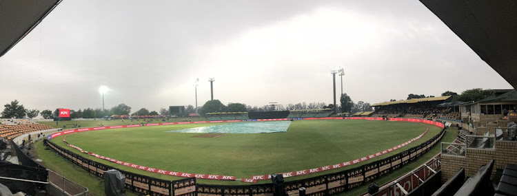 Play was not possible at Willowmore Park in Benoni on Sunday October 14 2018 due to persistent rain.