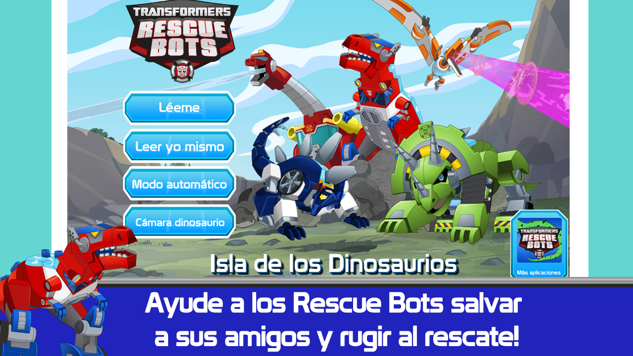 Android application Transformers Rescue Bots: Dino screenshort