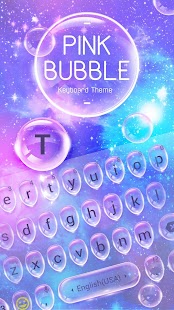 How to mod Pink Bubble Drop Keyboard Theme v1.0 unlimited apk for laptop