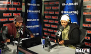 Rapper Kwesta and Sway in the Morning host Sway Calloway. Picture Credit: Screenshot