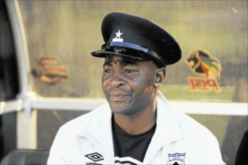 ECSTATIC: Former Bafana midfielder Dumisa Ngobe Photo: Gallo Images
