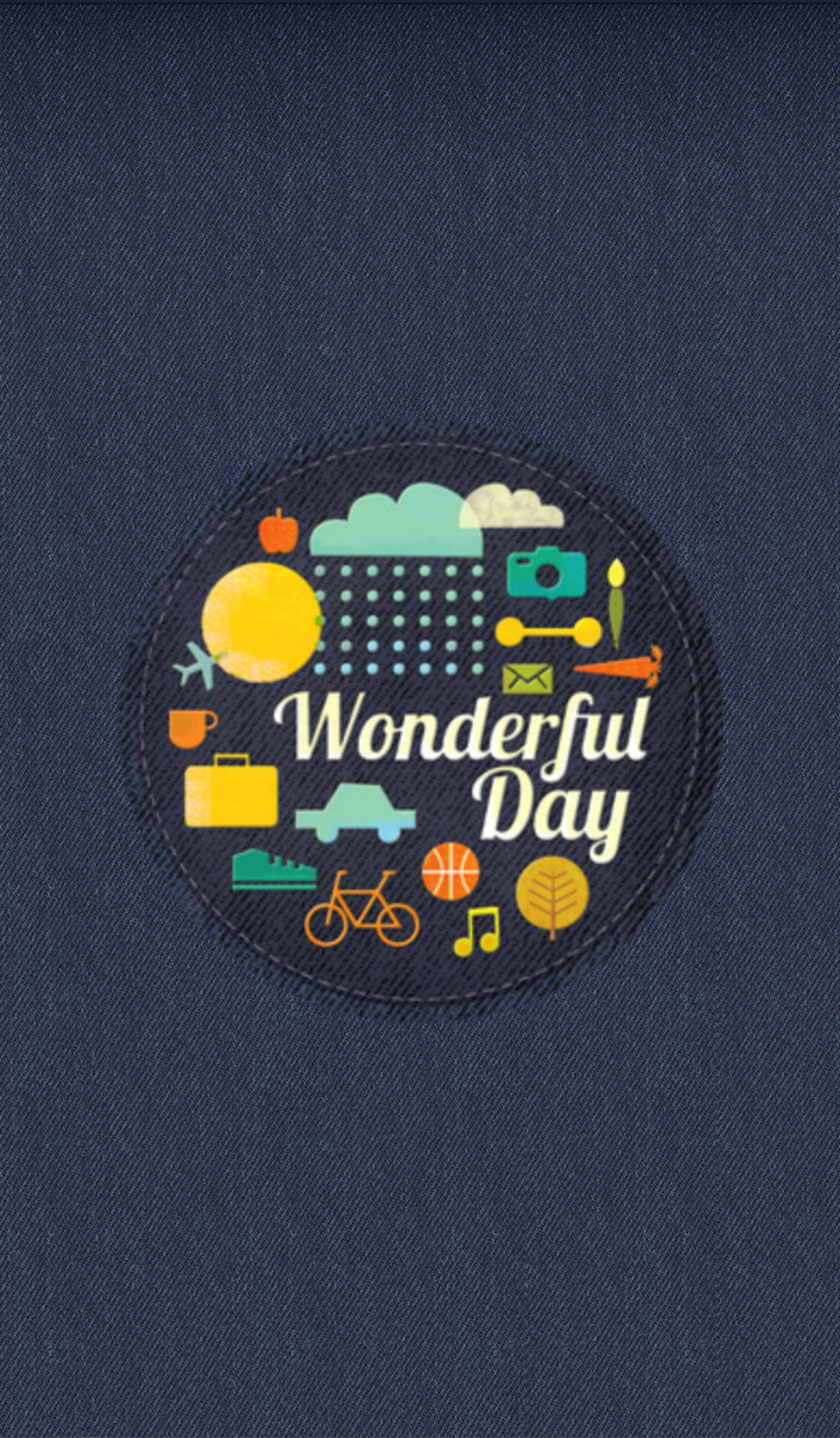 Android application Wonderful Day screenshort