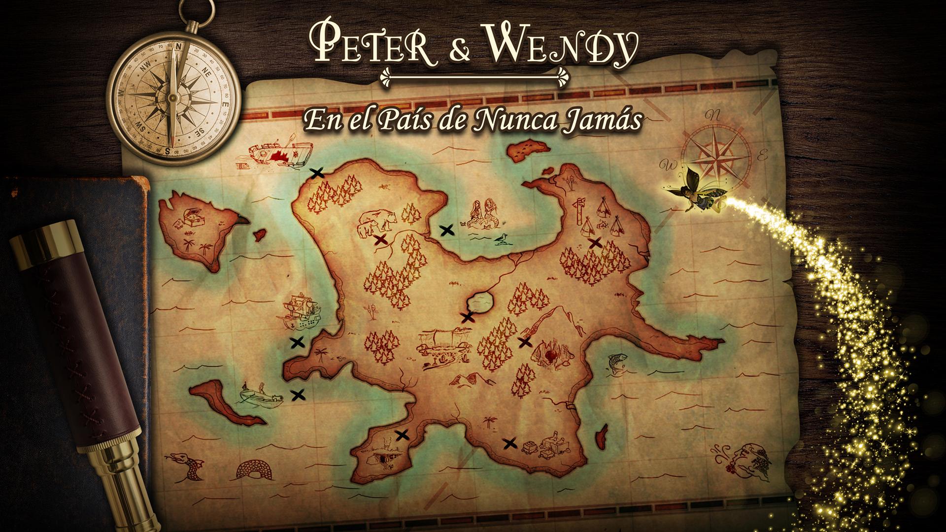 Android application Peter &amp; Wendy in Neverland screenshort