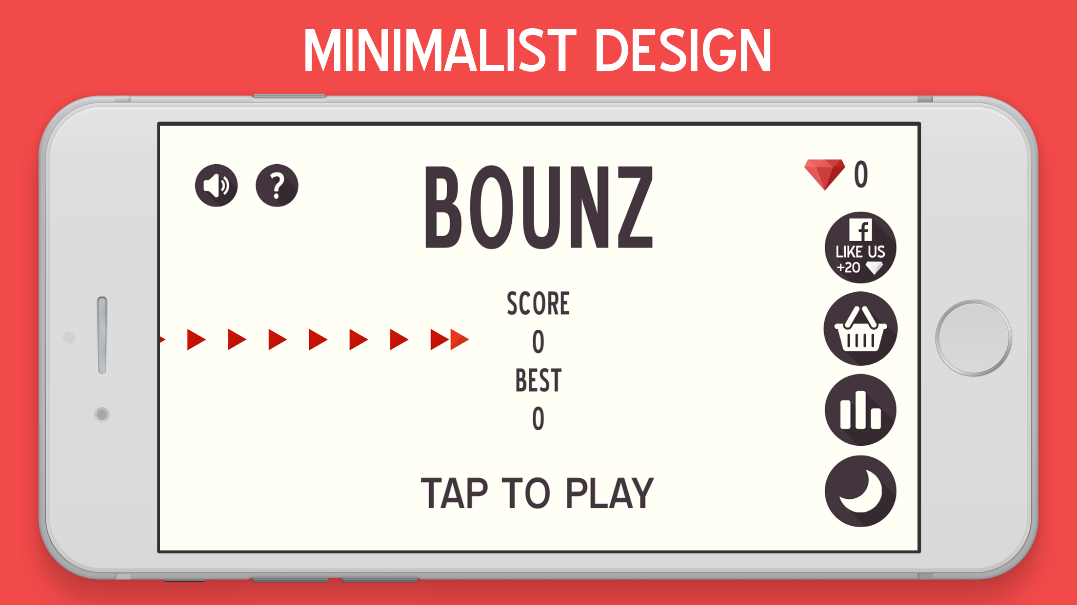 Android application Bounz - Free Arcade Game screenshort