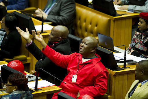 Economic Freedom Fighters leader Julius Malema. File photo