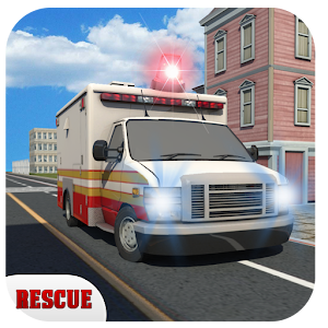 Download City Ambulance Driving Game: Rescue Duty For PC Windows and Mac